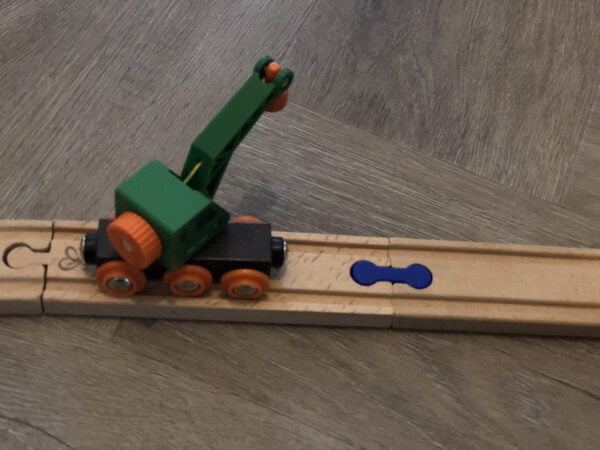 wooden train connector