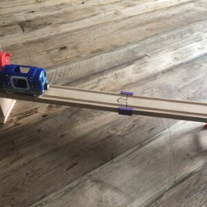 Houten trein brugclips