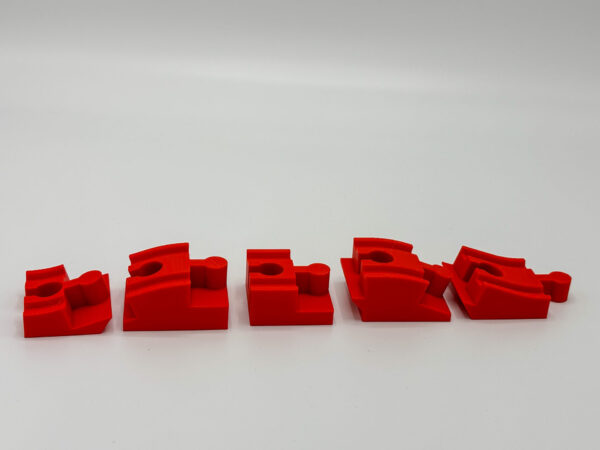 Houten trein duplo compatibel brug basis set