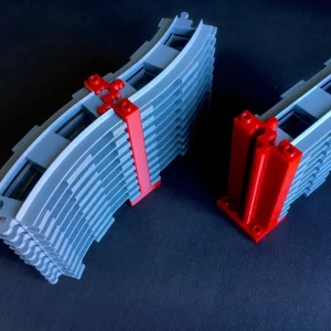 Duplo compatibel opbergsysteem voor rails