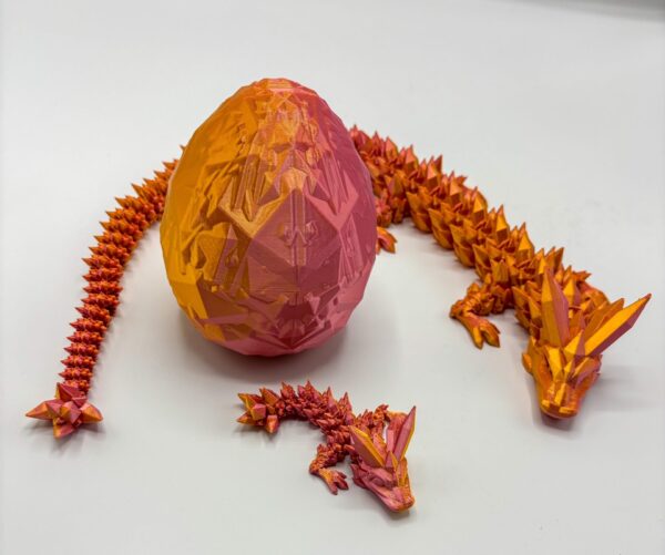 Kristallen draken tot 60cm (draak, baby draak, tadling draak, draken ei) ideaal fidget speeltje - Afbeelding 4